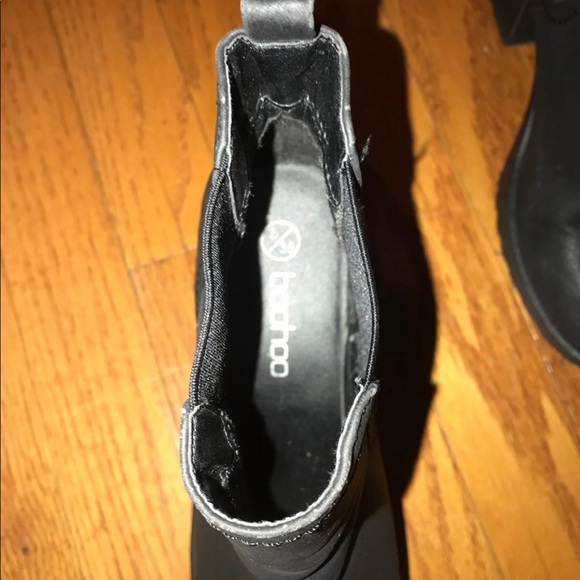 Boohoo winter / fall ankle booties shoes size 6 - Picture 4 of 6